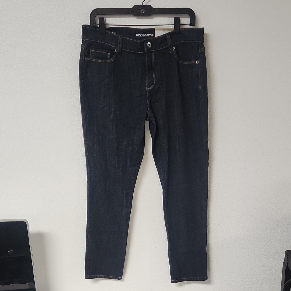 Liz Claiborne Men's Dark Blue Skinny Jeans